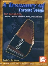 Treasury of Favorite Songs-Autoharp Guitar and Fretted sheet music cover
